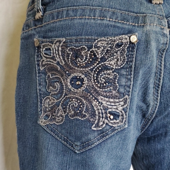 Nine West Jeans Embellished Pockets - Picture 2 of 15